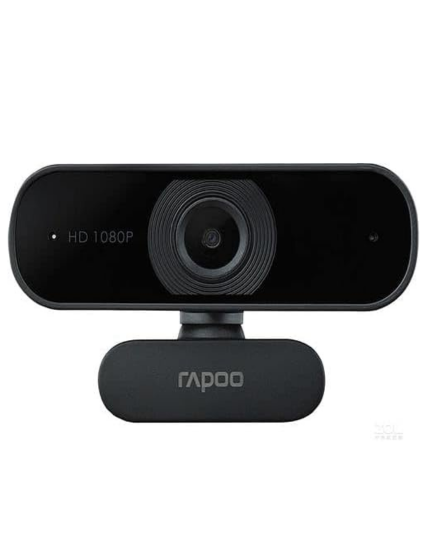 Rapoo C260 Full HD 1080p Webcam with 360° Rotation & Wide-Angle Lens