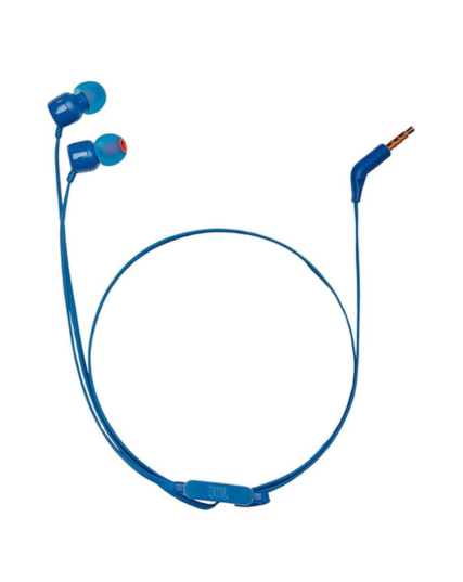 JBL TUNE 110 In-Ear Headphones - Blue