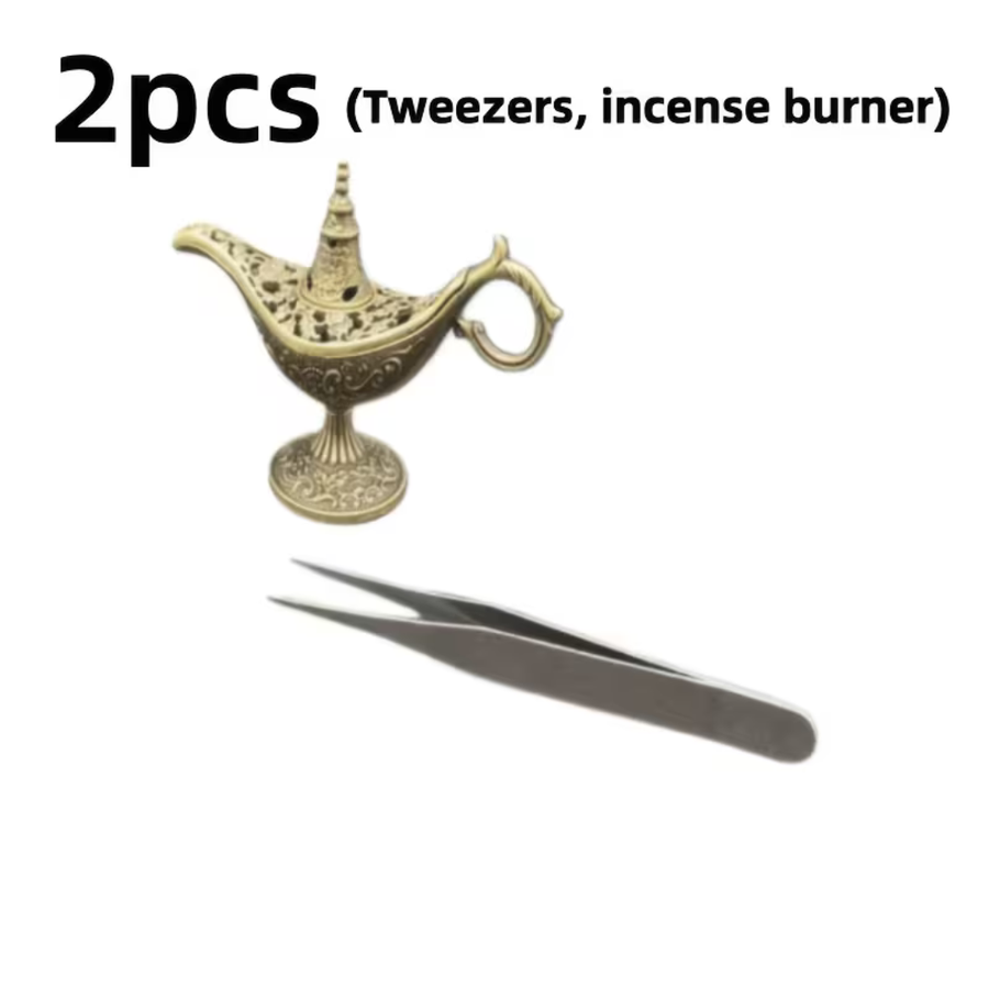 Aladdin Lamp Incense Burner Set
