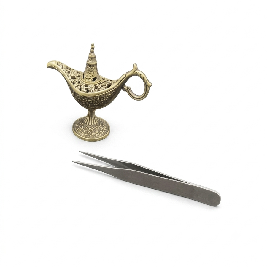 Aladdin Lamp Incense Burner Set
