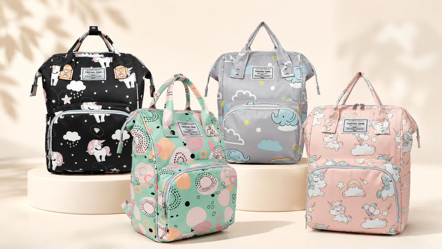 2 PRINTED MAMY BAG