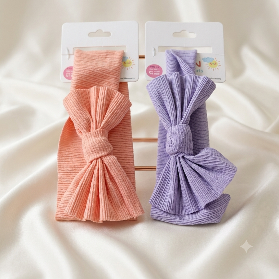 Baby Extra Strech fluffy  Bow headband