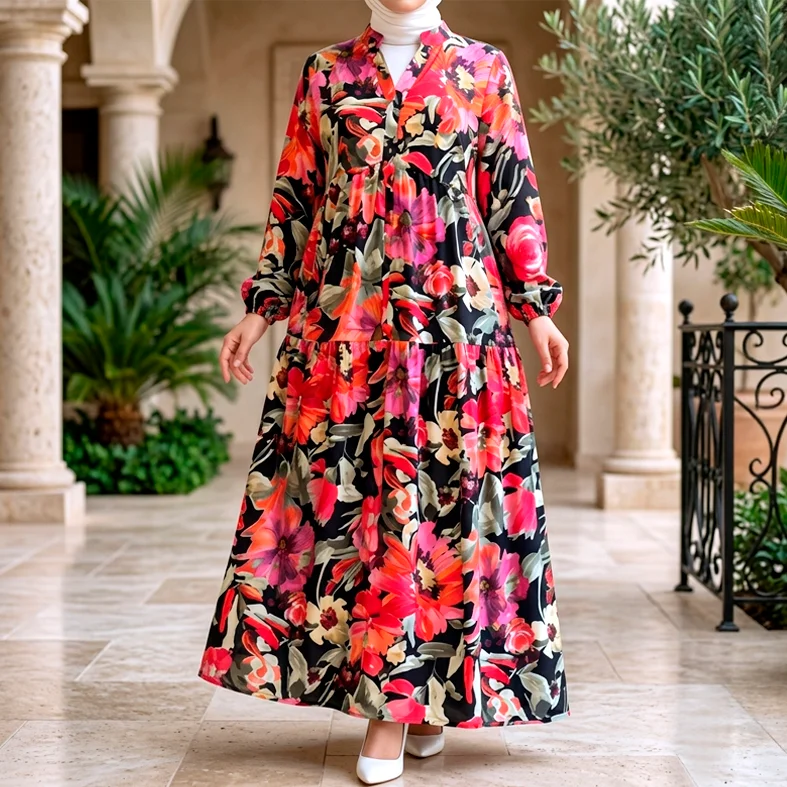 Red Rose Dress