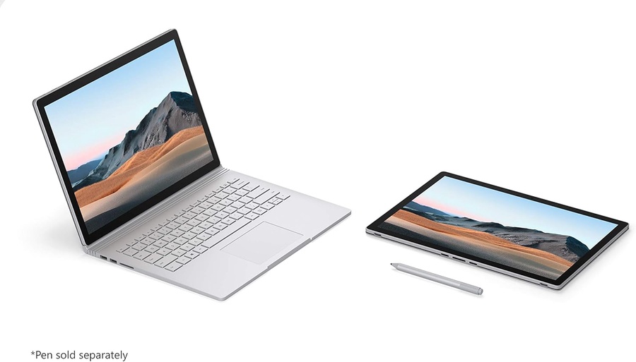  Microsoft Surface Book 3 13.5" Intel Core i5-1035G7 8GB RAM 256GB SSD Touchscreen (Used)