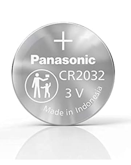 Panasonic CR2032 Lithium Battery Silver