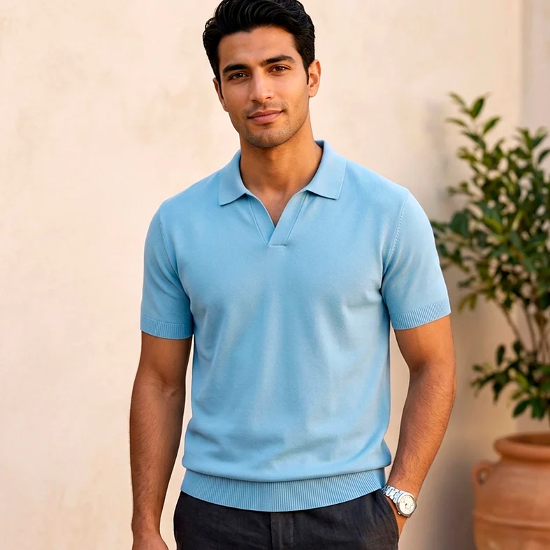 T-shirt Polo Knit