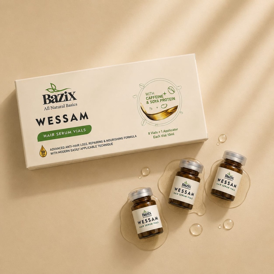 وسام أمبولات العناية بفروة الرأس | Wessam Hair Serum Phials