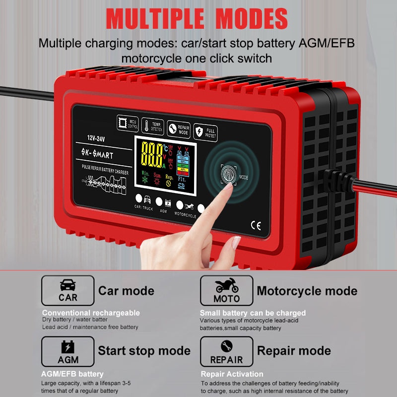 BATTERY CHARGER 12V-24V