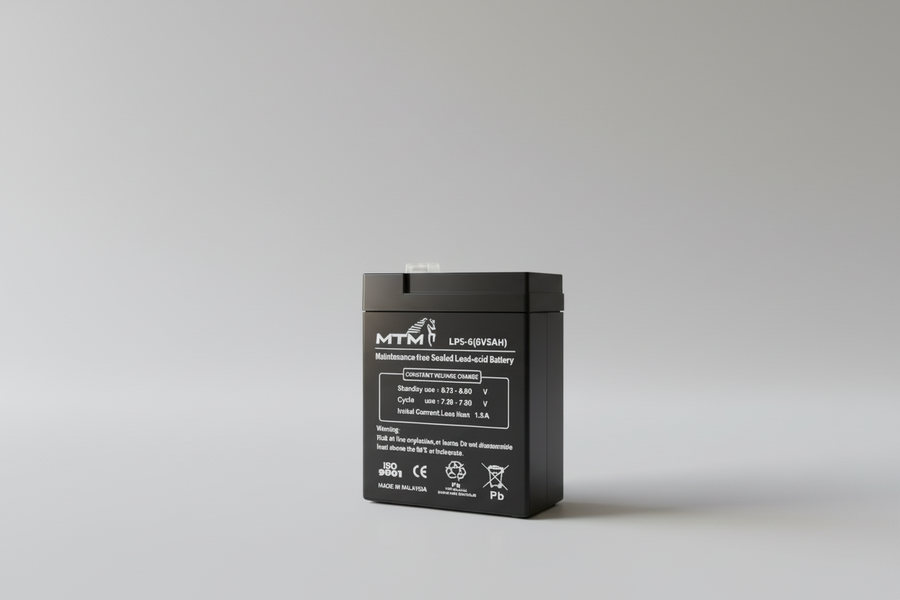 6V- 5A rechargeable battery made in Malaysia