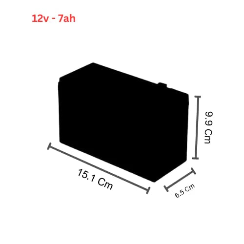 GP RECHARGABLE BATTERY 12VOLT- 7AH