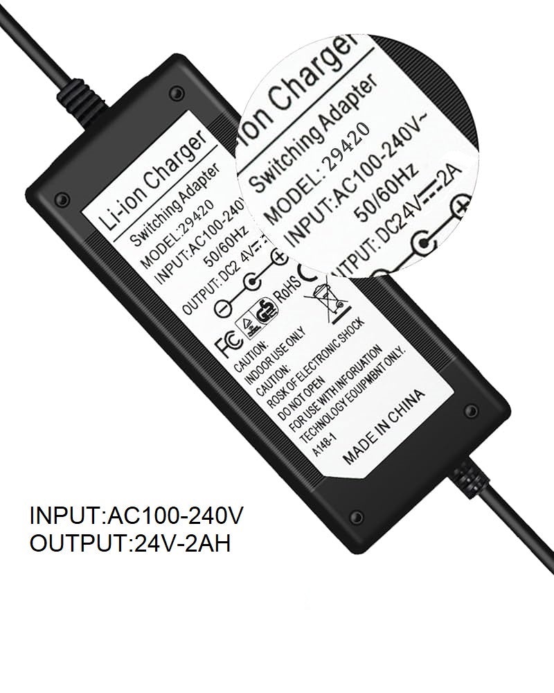 BATTERY CHARGER 24V-2AH