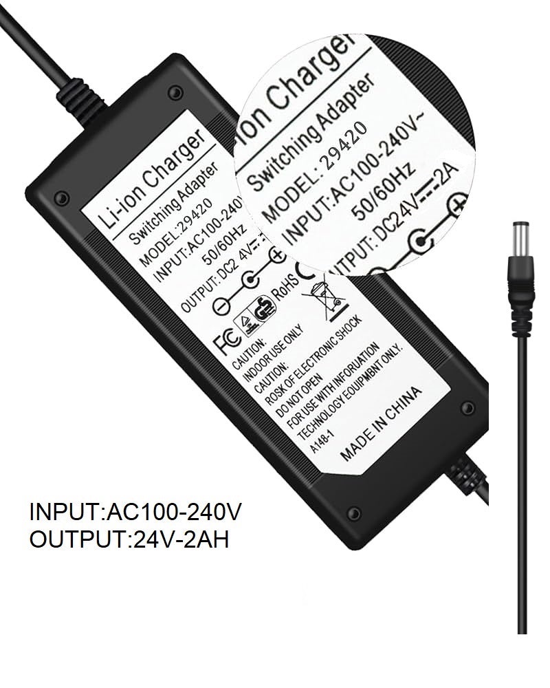 BATTERY CHARGER 24V-2AH