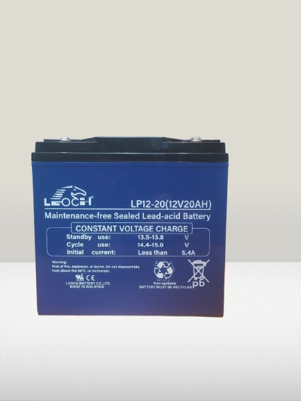 6-Leoch-GEL BATTERY 12 V 20 AH DZF