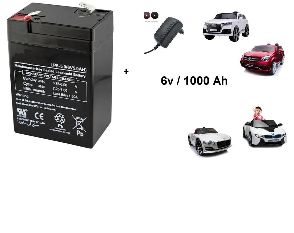 6v/5A battery +6 volt charger