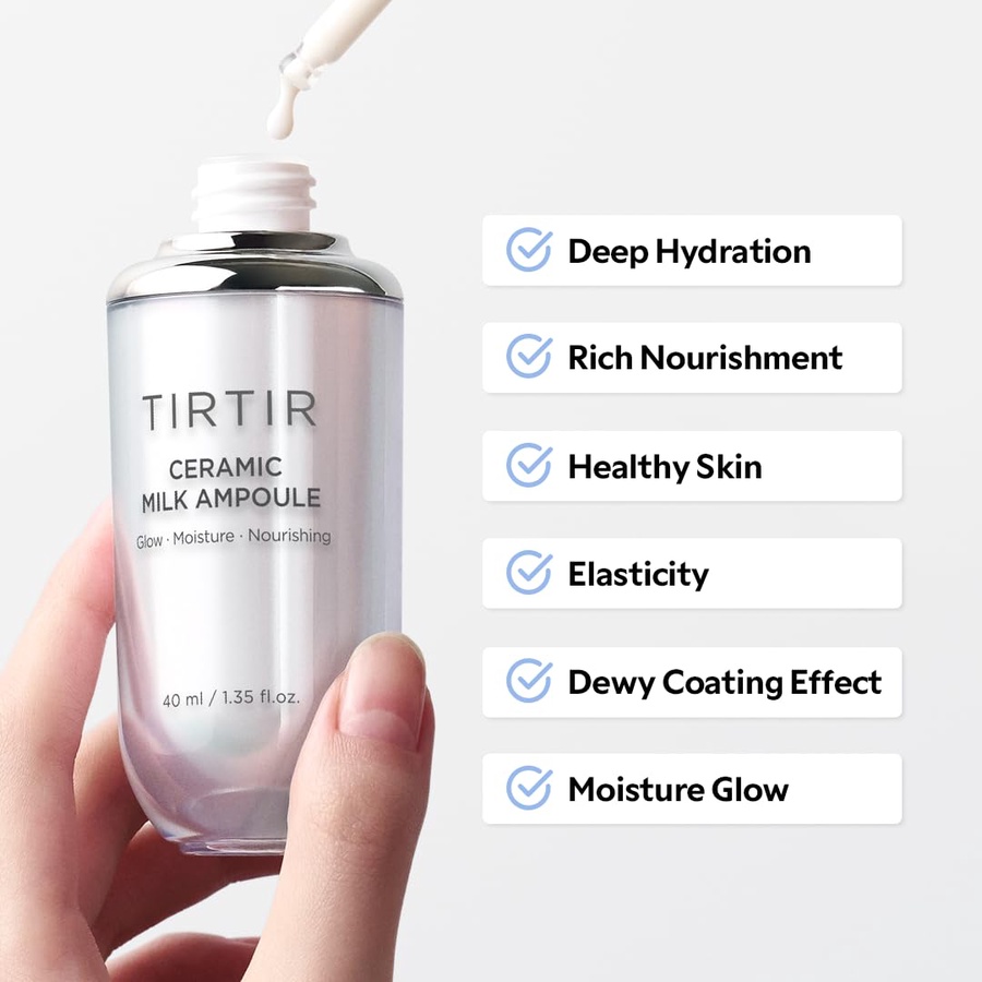 TirTir Ceramic Milk Ampoule 40ml
