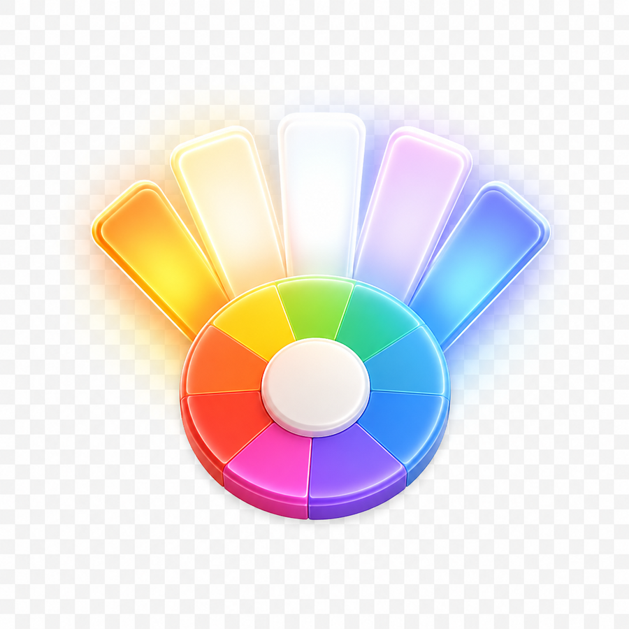 🌈 ألوان وأوضاع متعددة