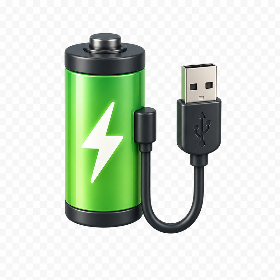 🔋 قابل للشحن