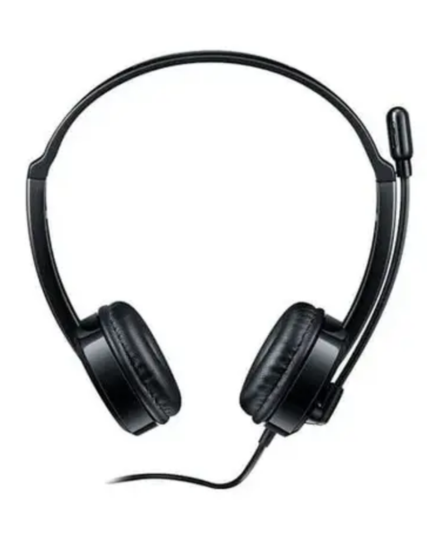 Rapoo H120 Over-Ear Headphones with Microphone – Black