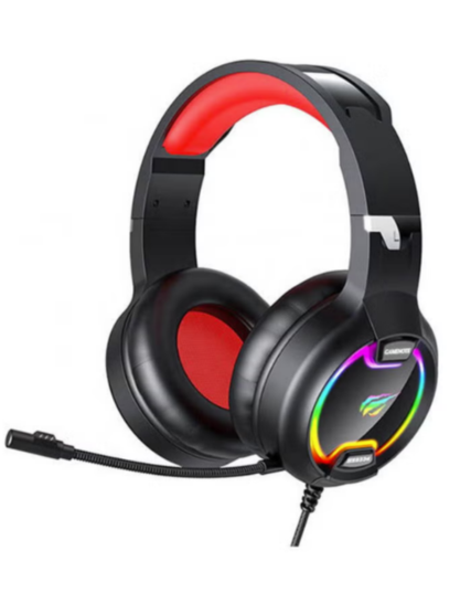 Havit h2233d gaming headphone 50mm speakers and rgb light
