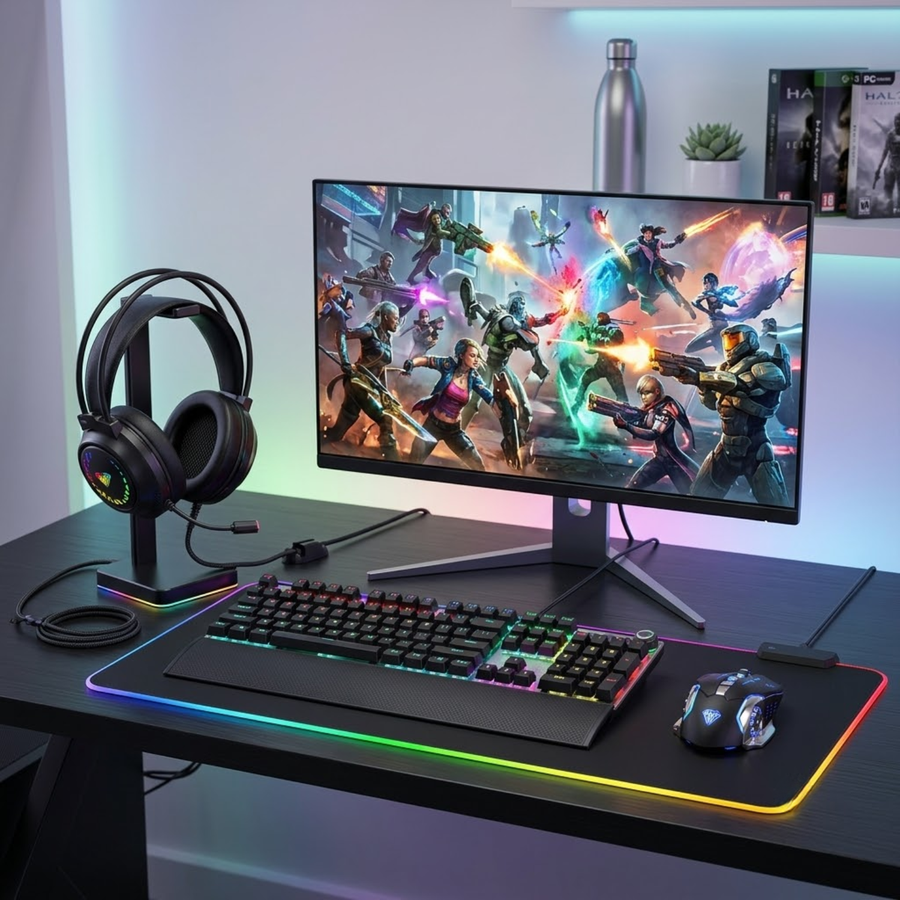 AULA Gaming Bundle Black 