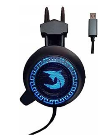 Shark H500 USB RGB Gaming Headset – 7.1 Surround Sound