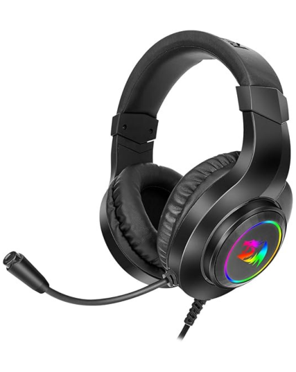 Redragon Hylas H260 RGB Wired Gaming Headset with Microphone – Black