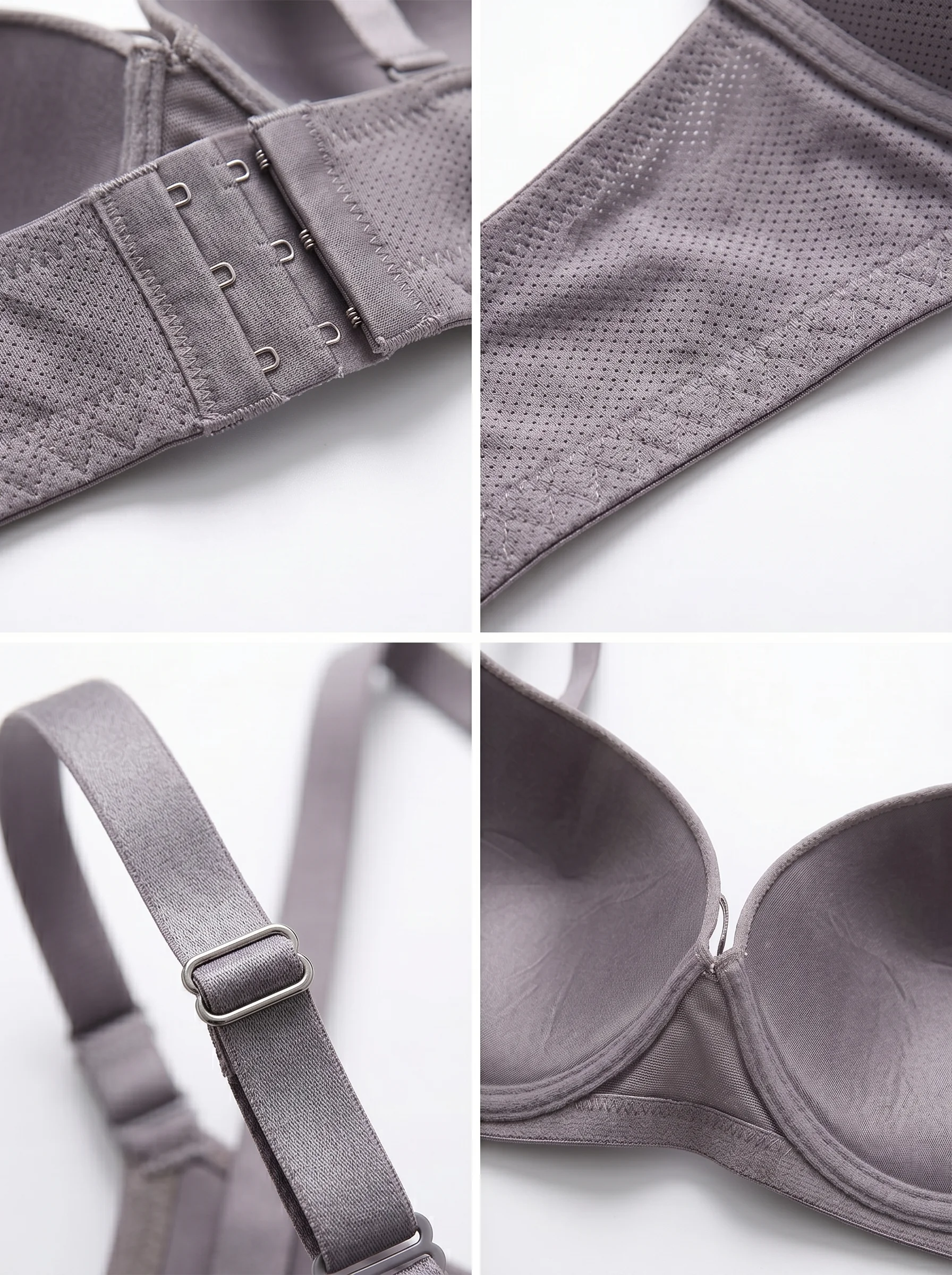 Classic Textured Full Coverage Bra