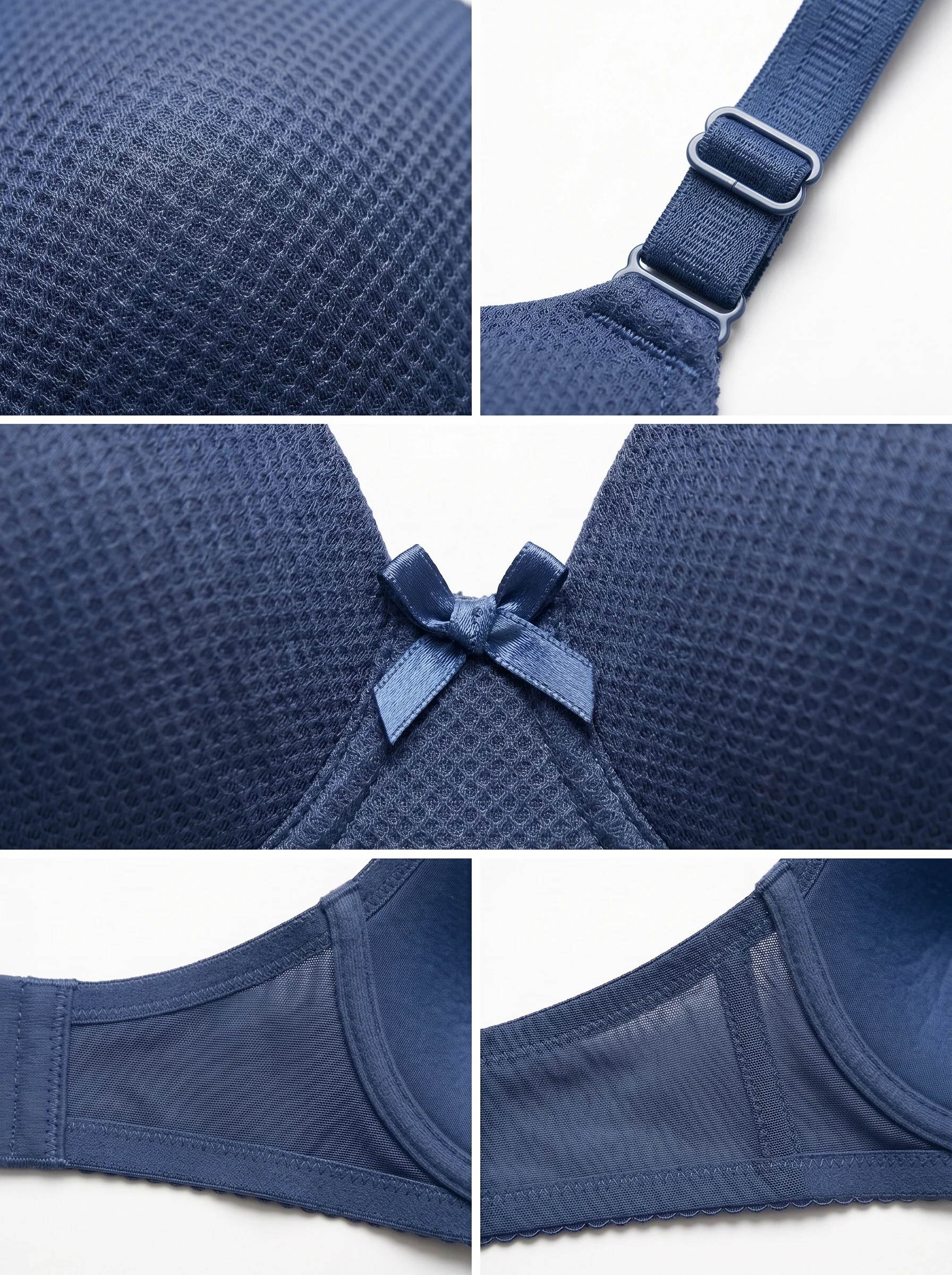 Classic Textured Full Coverage Bra