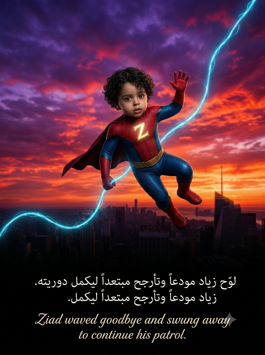 مغامرة زياد في الغابه المضيئه