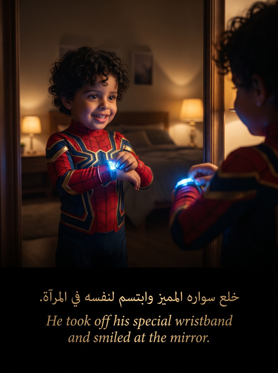 مغامرة زياد في الغابه المضيئه