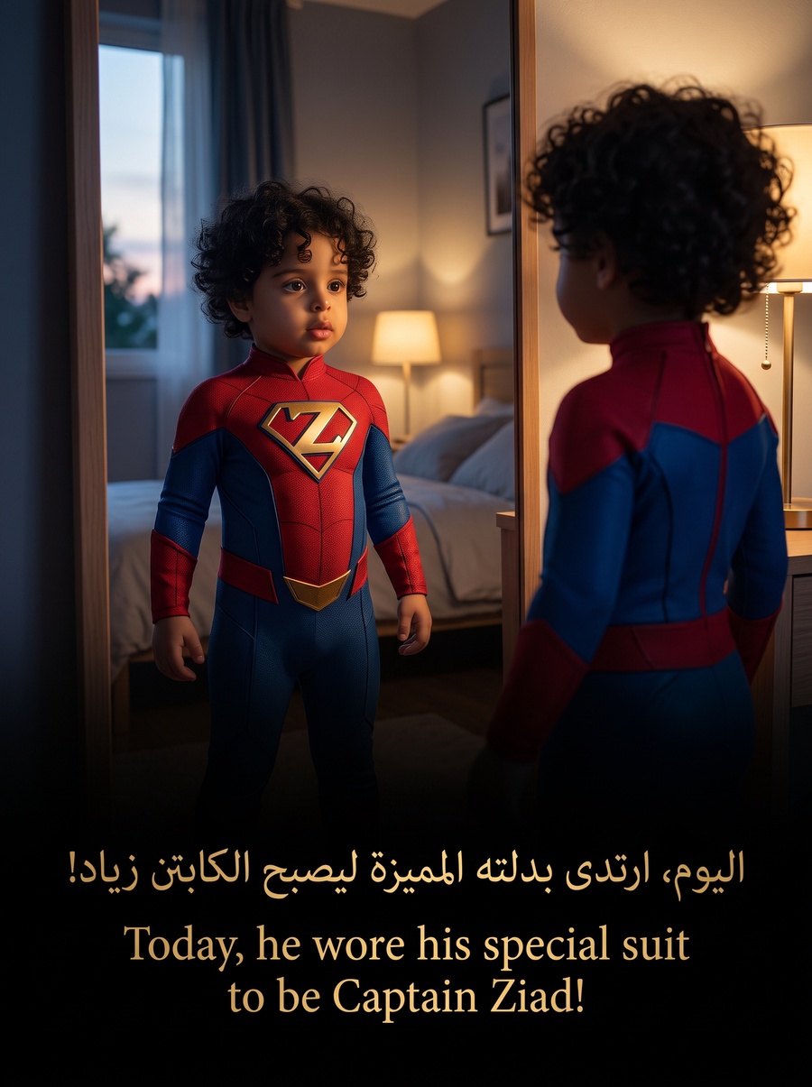 مغامرة زياد في الغابه المضيئه