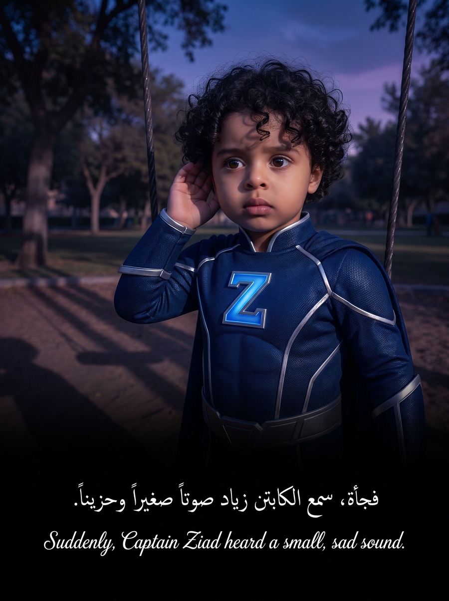 مغامرة زياد في الغابه المضيئه