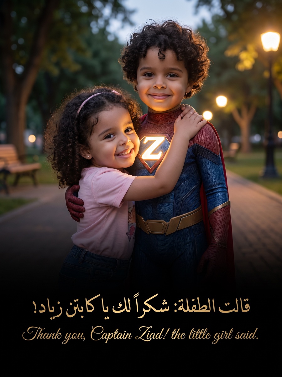 مغامرة زياد في الغابه المضيئه
