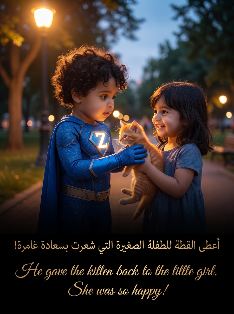 مغامرة زياد في الغابه المضيئه