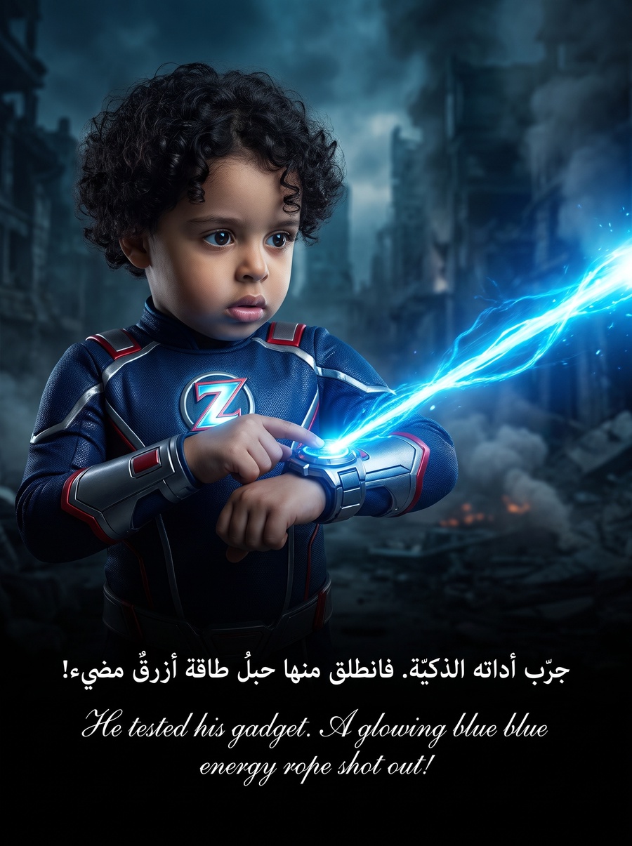 مغامرة زياد في الغابه المضيئه