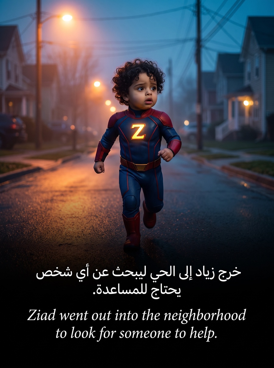 مغامرة زياد في الغابه المضيئه