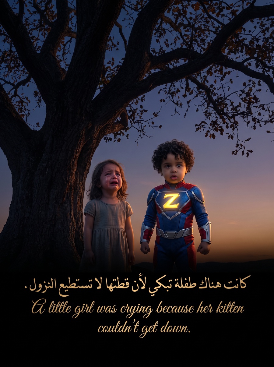 مغامرة زياد في الغابه المضيئه