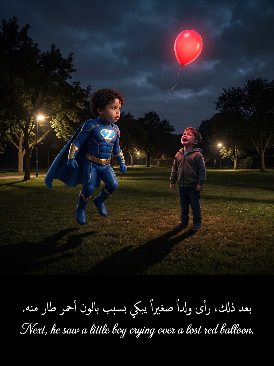 مغامرة زياد في الغابه المضيئه