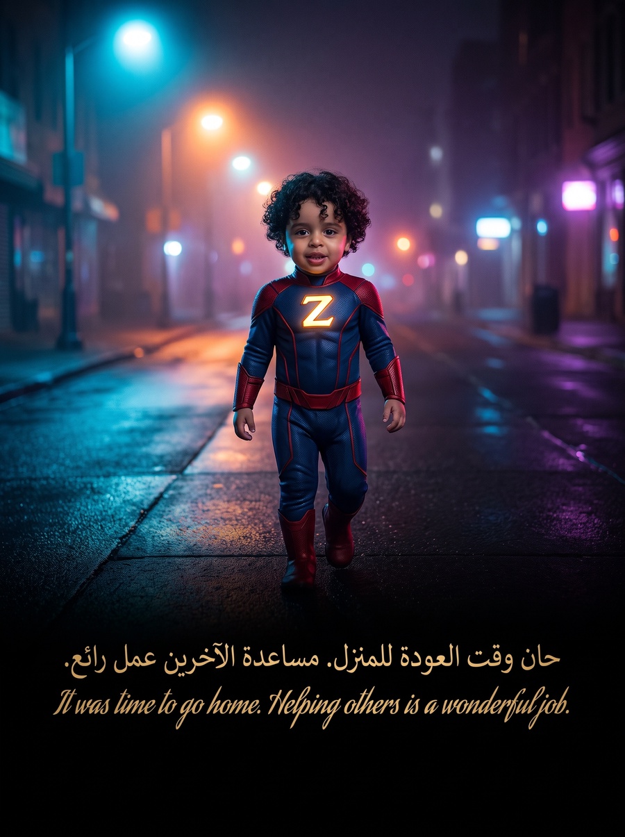 مغامرة زياد في الغابه المضيئه