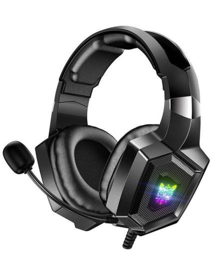ONIKUMA K8 RGB Gaming Headset – 7.1 Surround Sound with Noise-Canceling Microphone