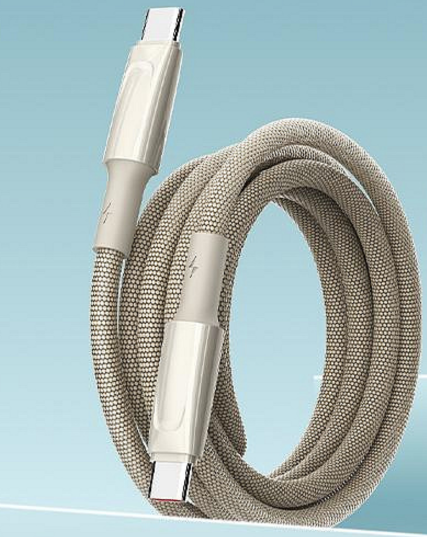 LDNIO LC342C 2-in-1 65W Fast Charging Data Cable