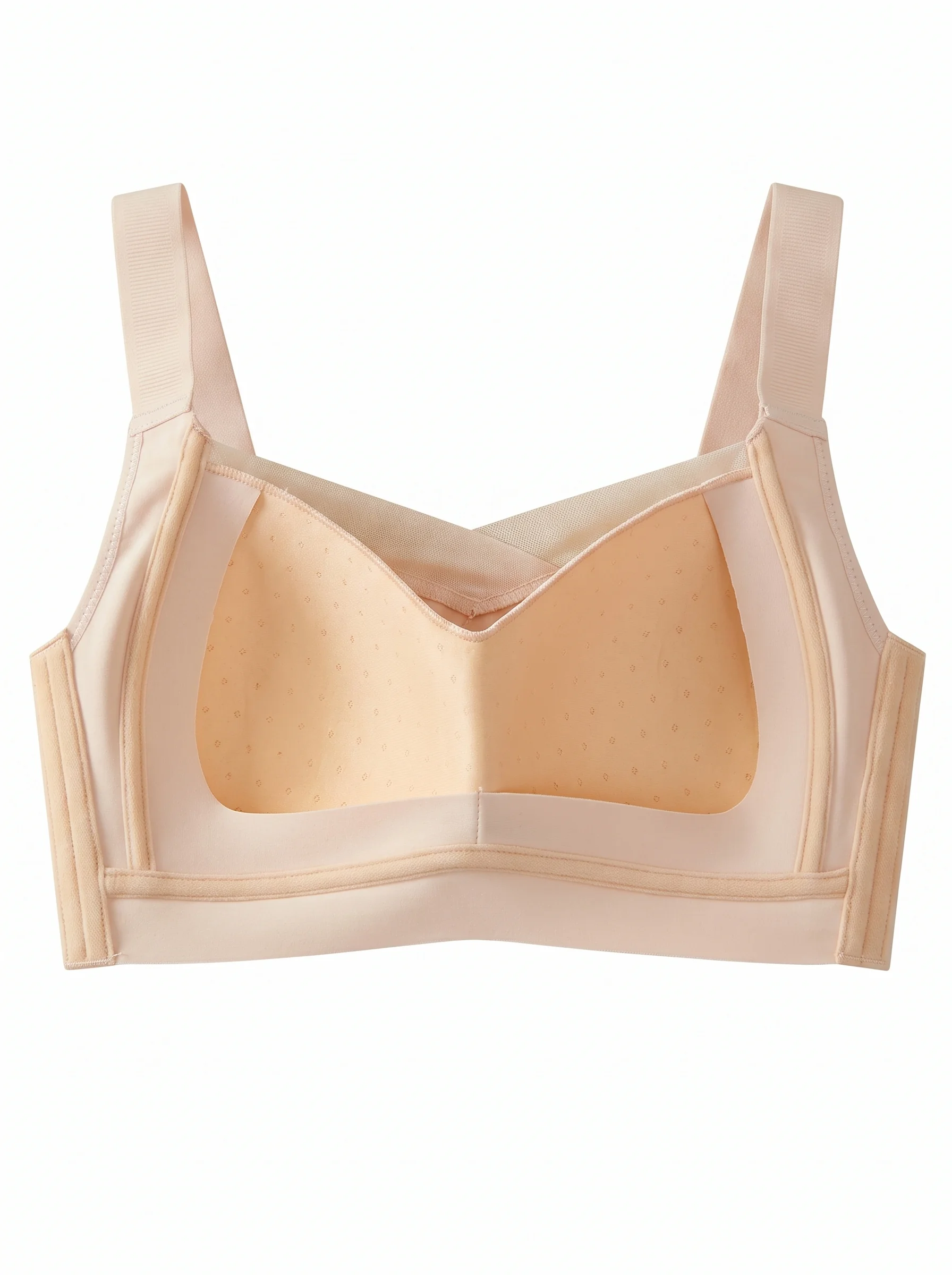 Latex-Full Coverage Wireless Minimizer Bra
