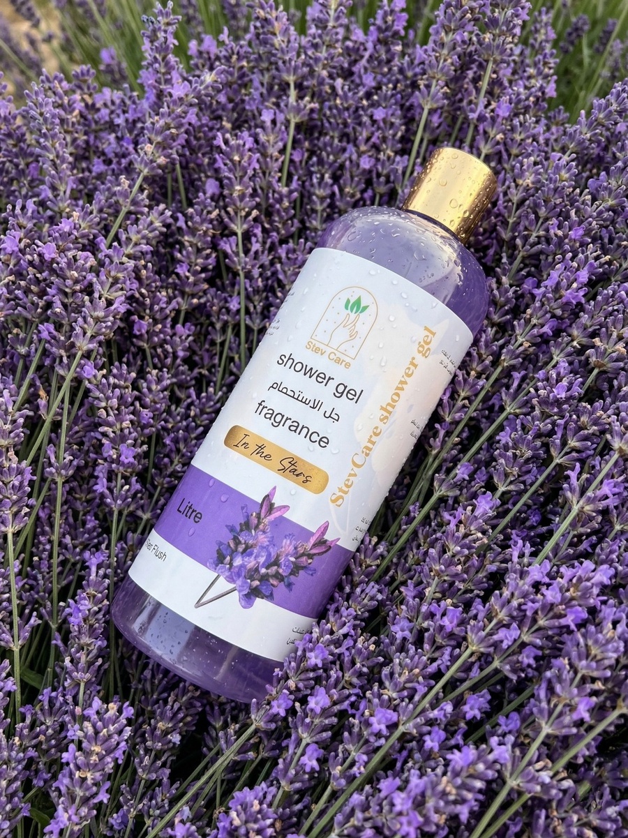 StevCare Shower Gel Lavender 1000ml – شاور جل ستيف كير