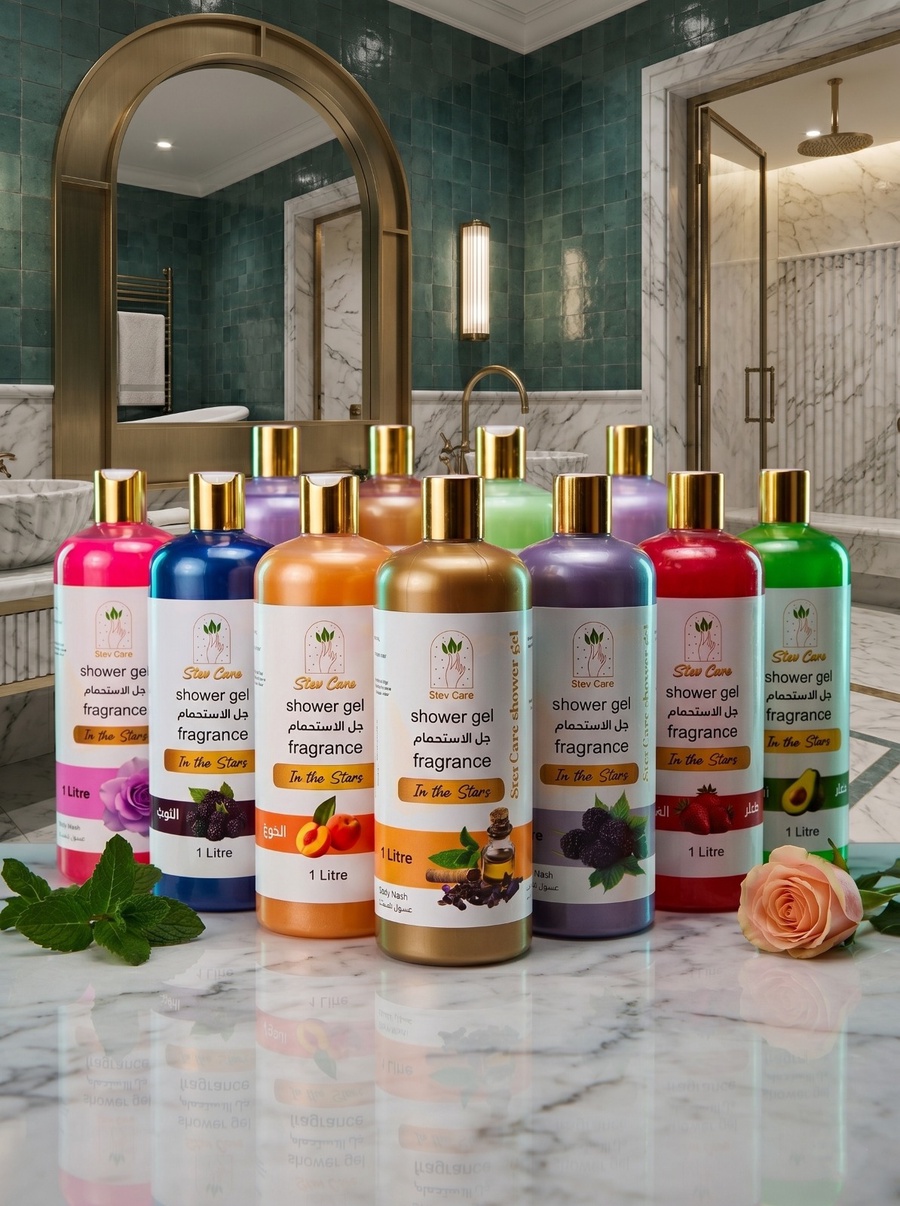 StevCare Shower Gel 1000ml – شاور جل ستيف كير
