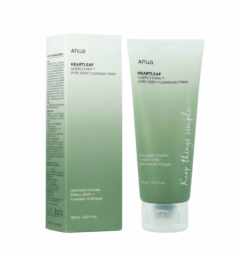 Anua Heartleaf Quercetinol Pore Deep Cleansing Foam
