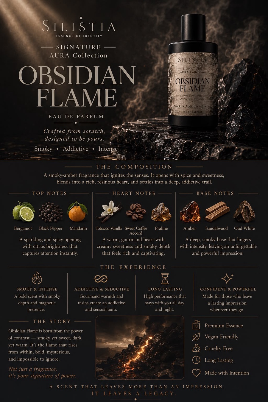 Obsidian Flame - Signature Aura Collection