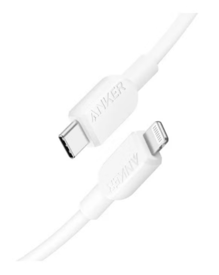 Anker 310 USB-C to Lightning Cable A81A2, Fast Charging and Data Transfer