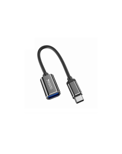 Yesido GS01 Mobile Phone Type-C Female USB Data Transmit Type-C to USB-A OTG Adapter
