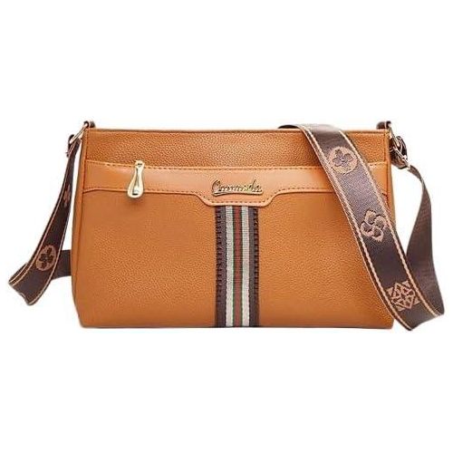 مشاركة هذا المنتج    Stylish and practical women's crossbody bag made of durable materials with a modern design, an adjustable shoulder strap, and multiple pockets, 