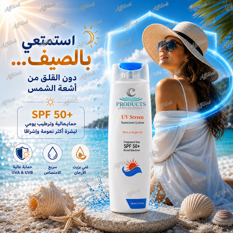 لوشن الحماية من الشمس SPF 50+ 